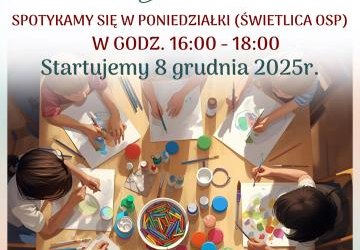 Warsztaty Kreatywne w świetlicy OSP w Głębokiem