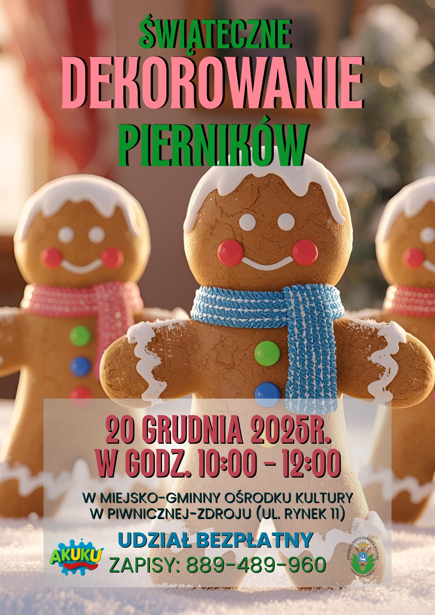 Świąteczne dekorowanie pierników