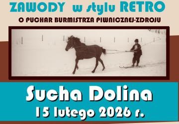 Zawody narciarskie w Stylu Retro w Suchej Dolinie