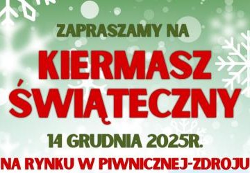 Kiermasz Świąteczny - 14 grudnia - ZAPRASZAMY