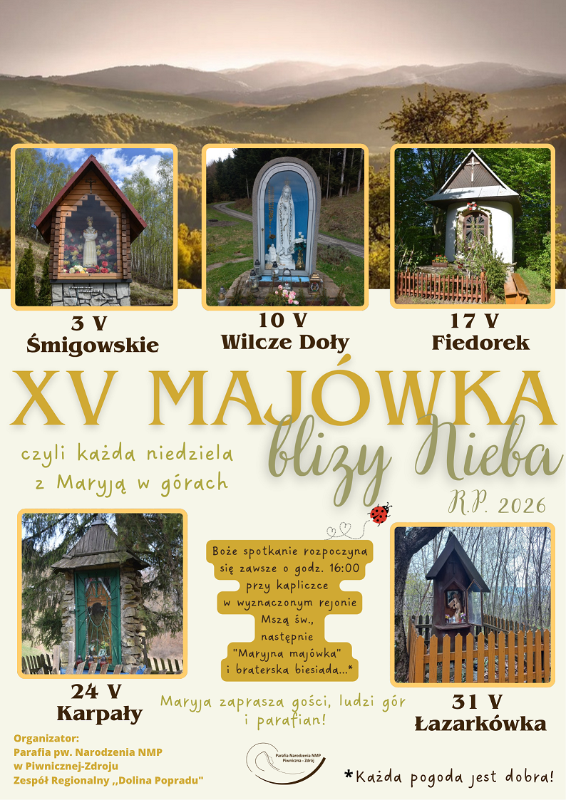 Zapraszamy na majówki w górach