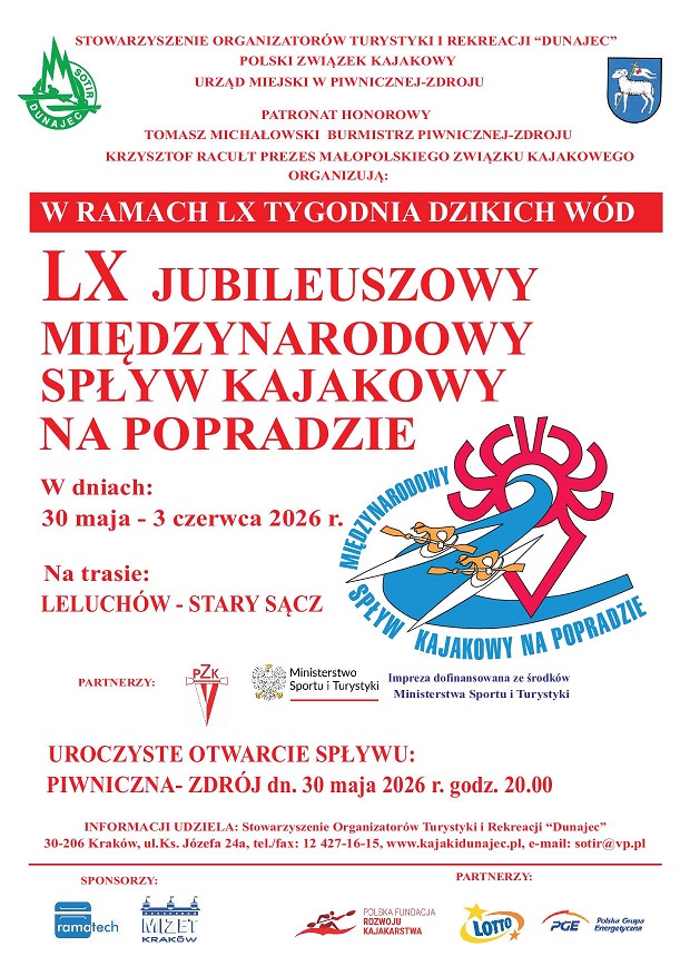 Międzynarodowy Spływ Kajakowy na Popradzie