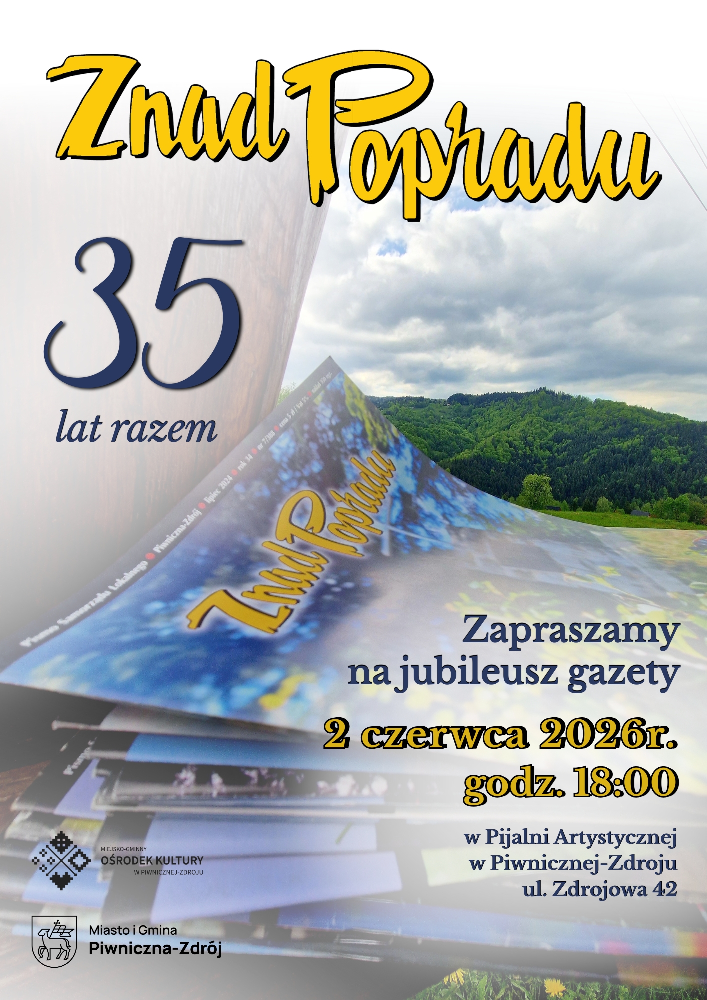 Jubileusz gazety Znad Popradu - 35 lat razem