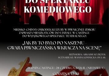 Casting do spektaklu komediowego