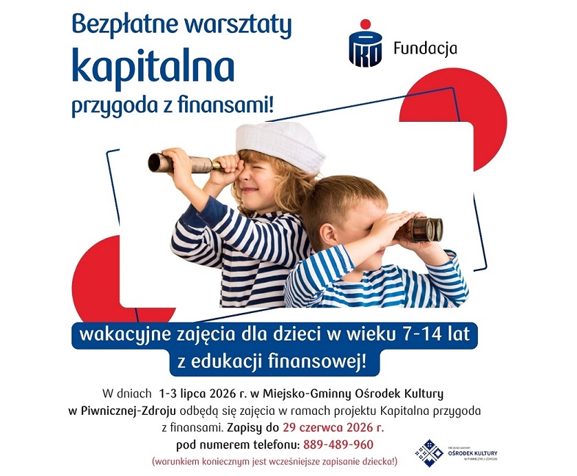 Bezpłatne warsztaty dla dzieci i młodzieży!