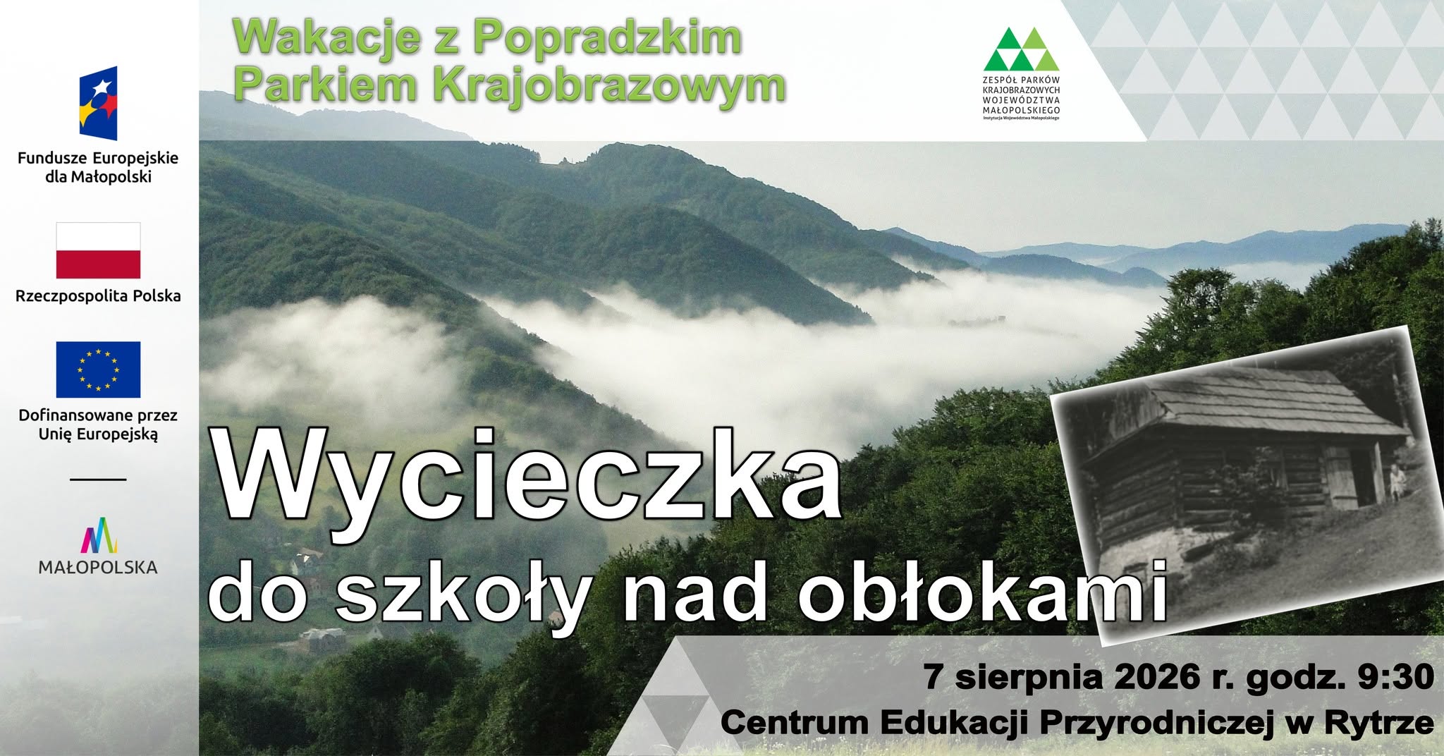 Wycieczka do szkoły nad obłokami - nowy termin - 12.08