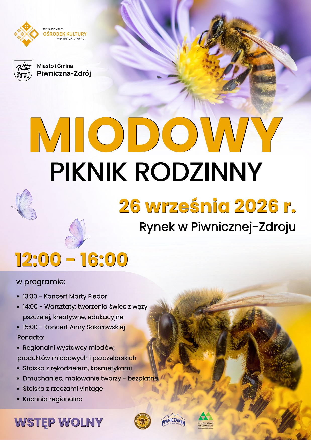 Miodowy Piknik Rodzinny - serdecznie zapraszamy